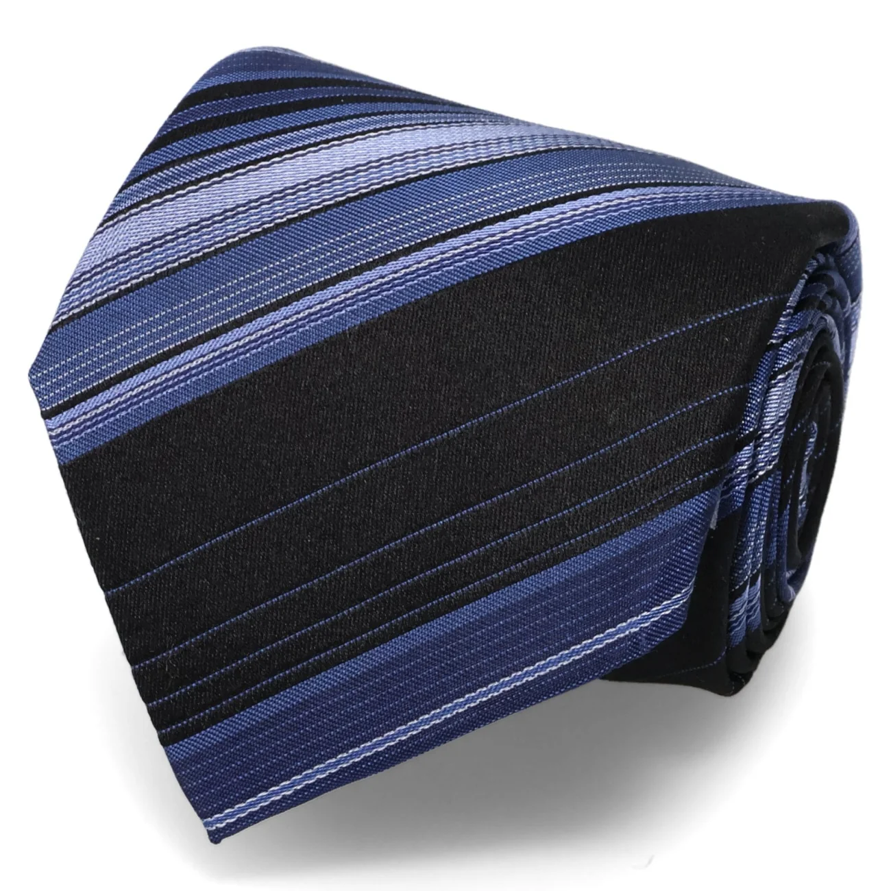 Stripe Silk Slim Tie
