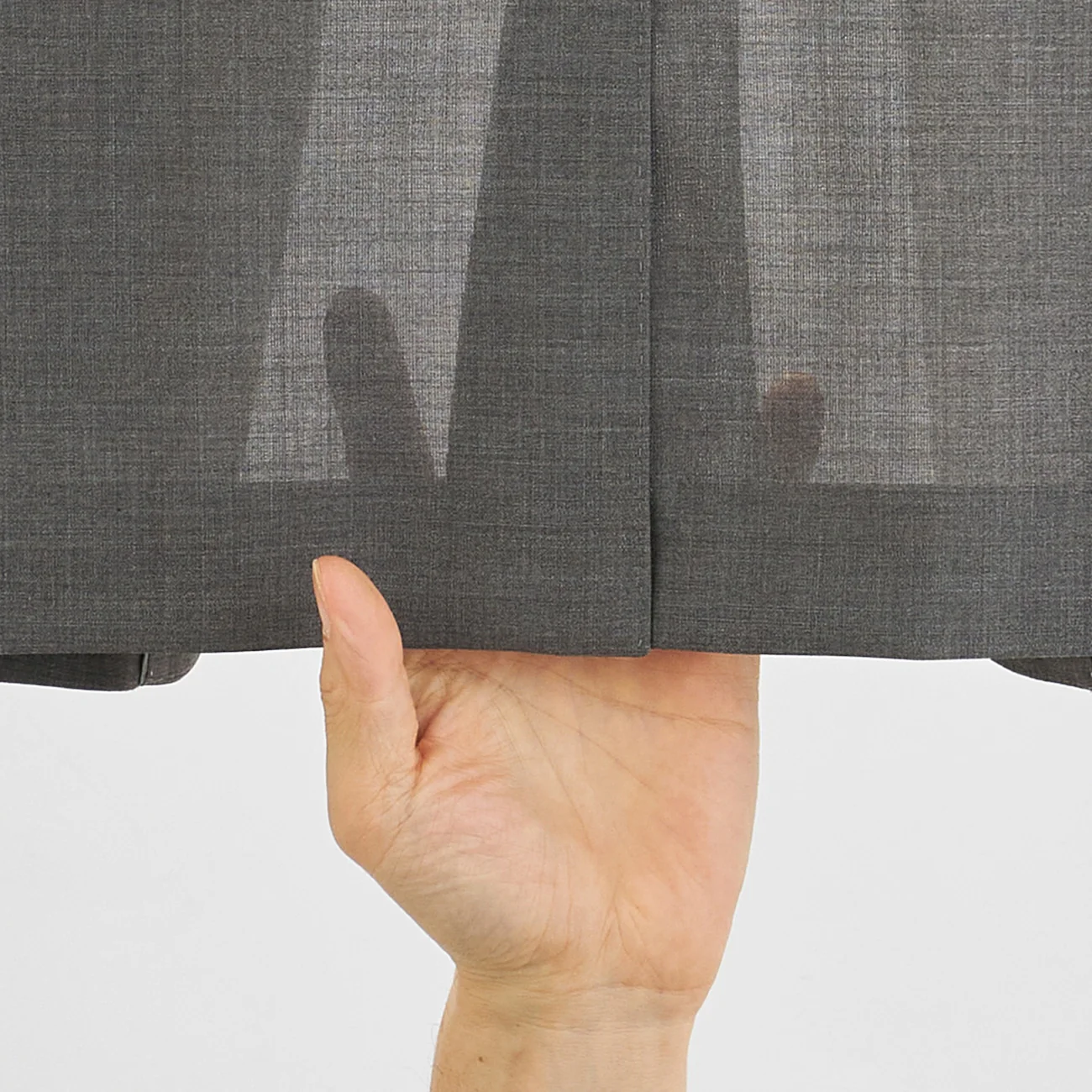 High-breathability Cool Touch Heat Block Suit with Side Adjuster - Light Gray - Image 11