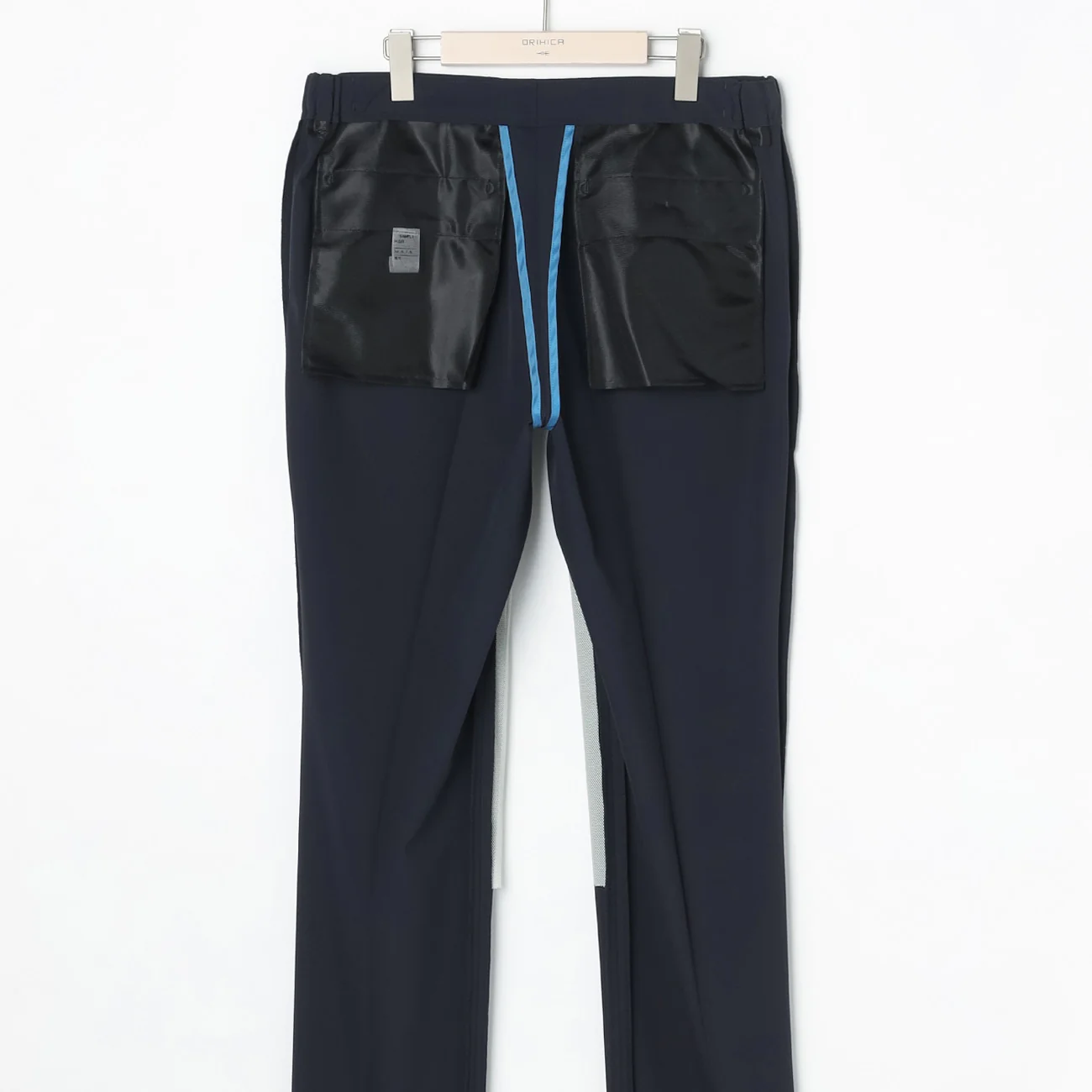 THE THIRD SUITS Water-Repellent Stretch Pants - Navy - Image 5