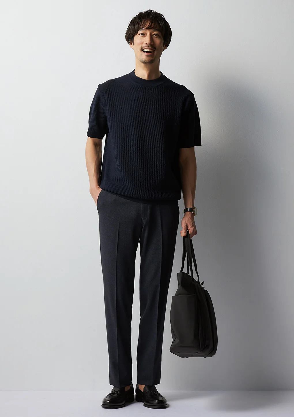 Linen Blend Kersey Knit T-Shirt - Image 23